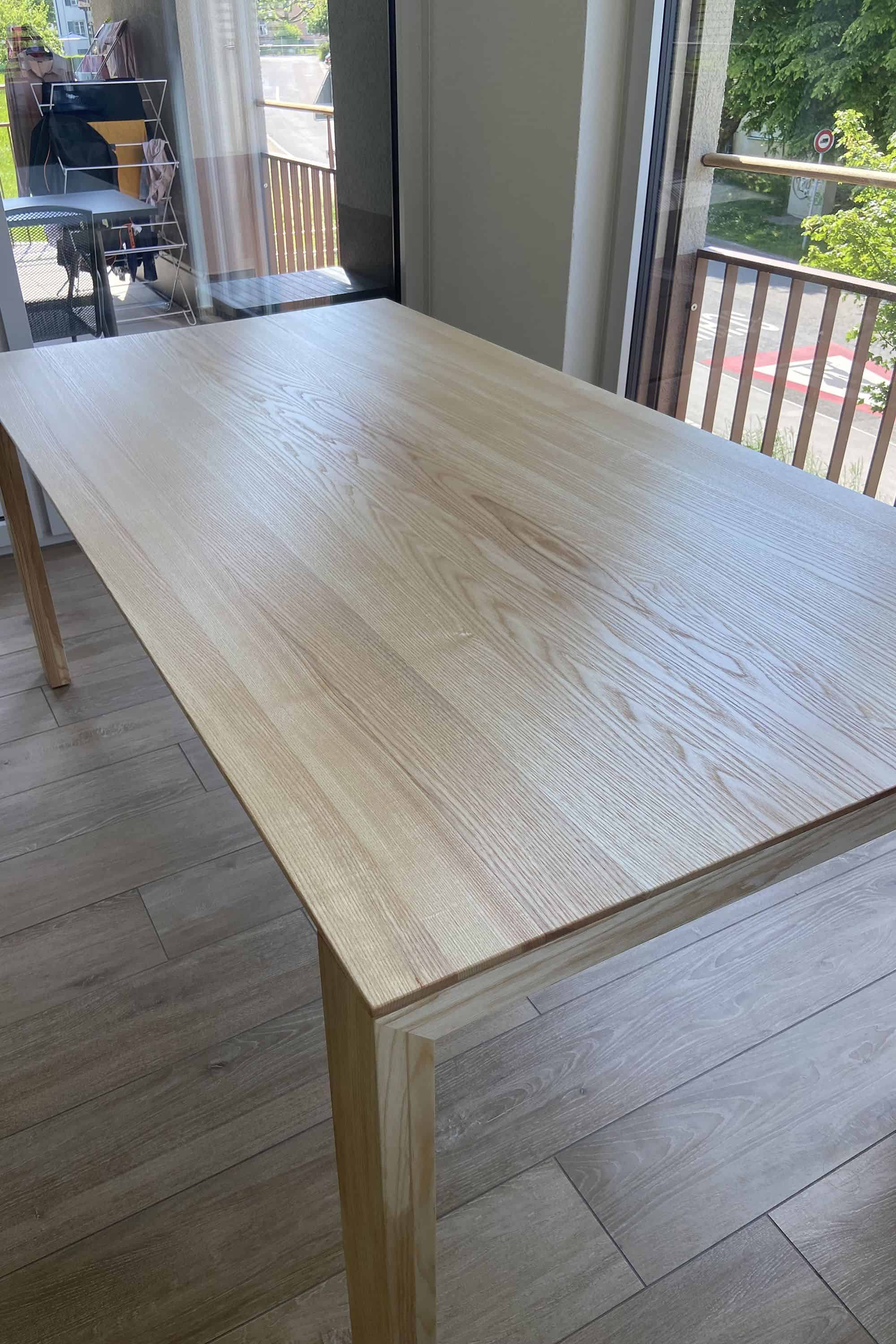 Massivholztisch Esche ausziehbar - Esstisch Amalfi Holz