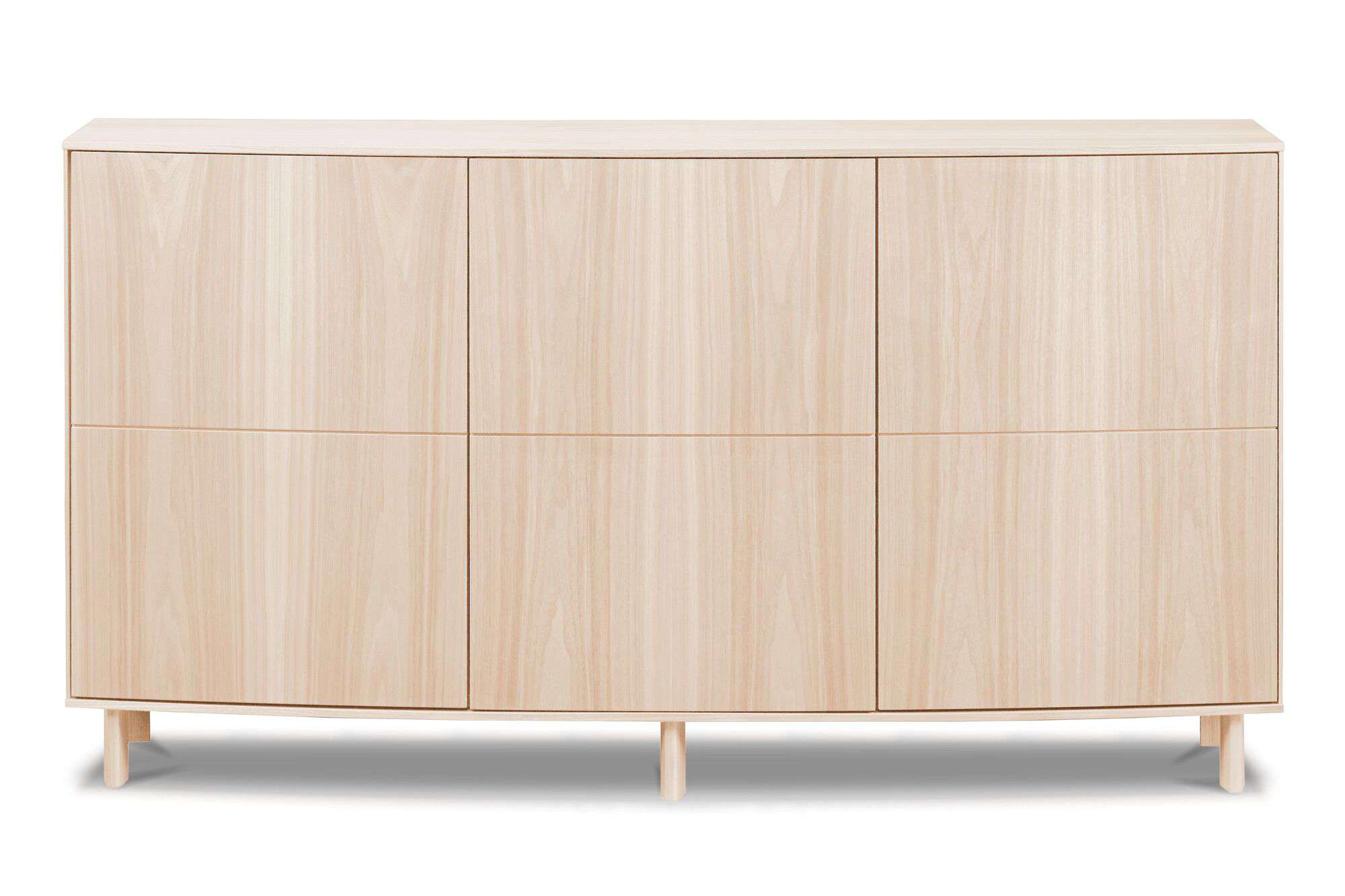Sideboard Eiche weiss geölt 3 türig - Sideboard Farum 2 Sideboard Eiche weiss geölt 3 türig - Sideboard Farum 2