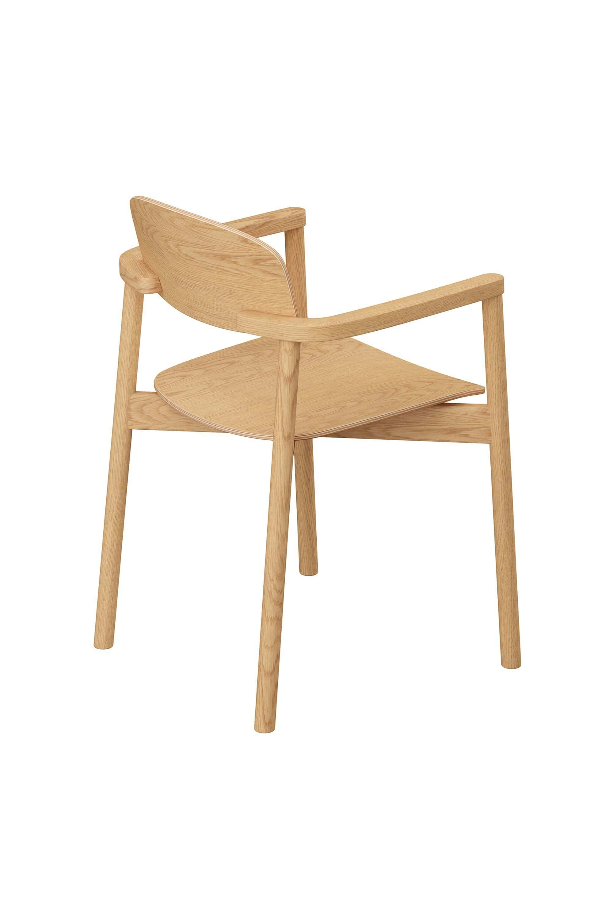 Holzstuhl Eiche Holzsitz - Skive