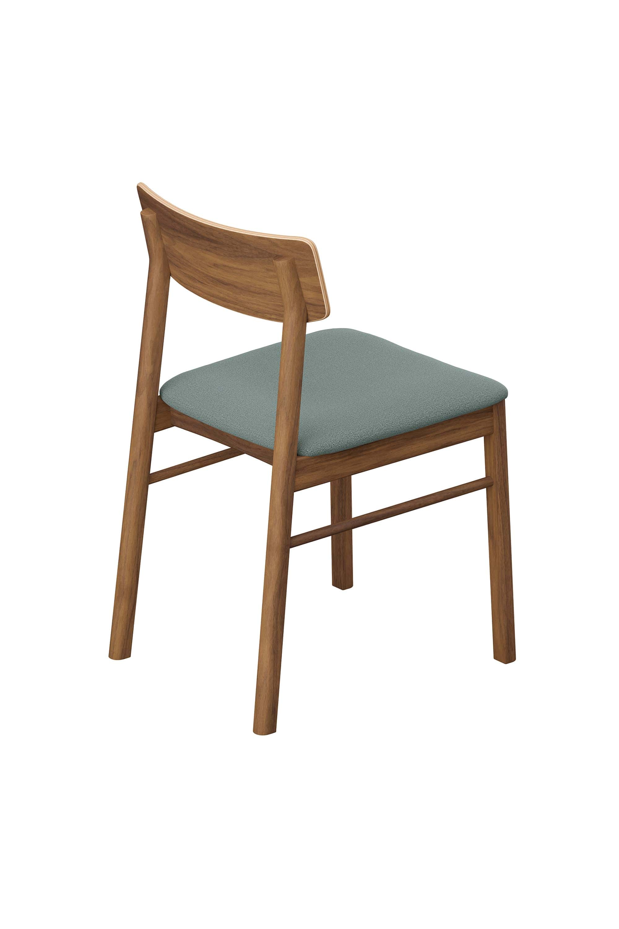 Nussbaum Esstischstuhl ohne Armlehne mit Stoffsitz - Hasle