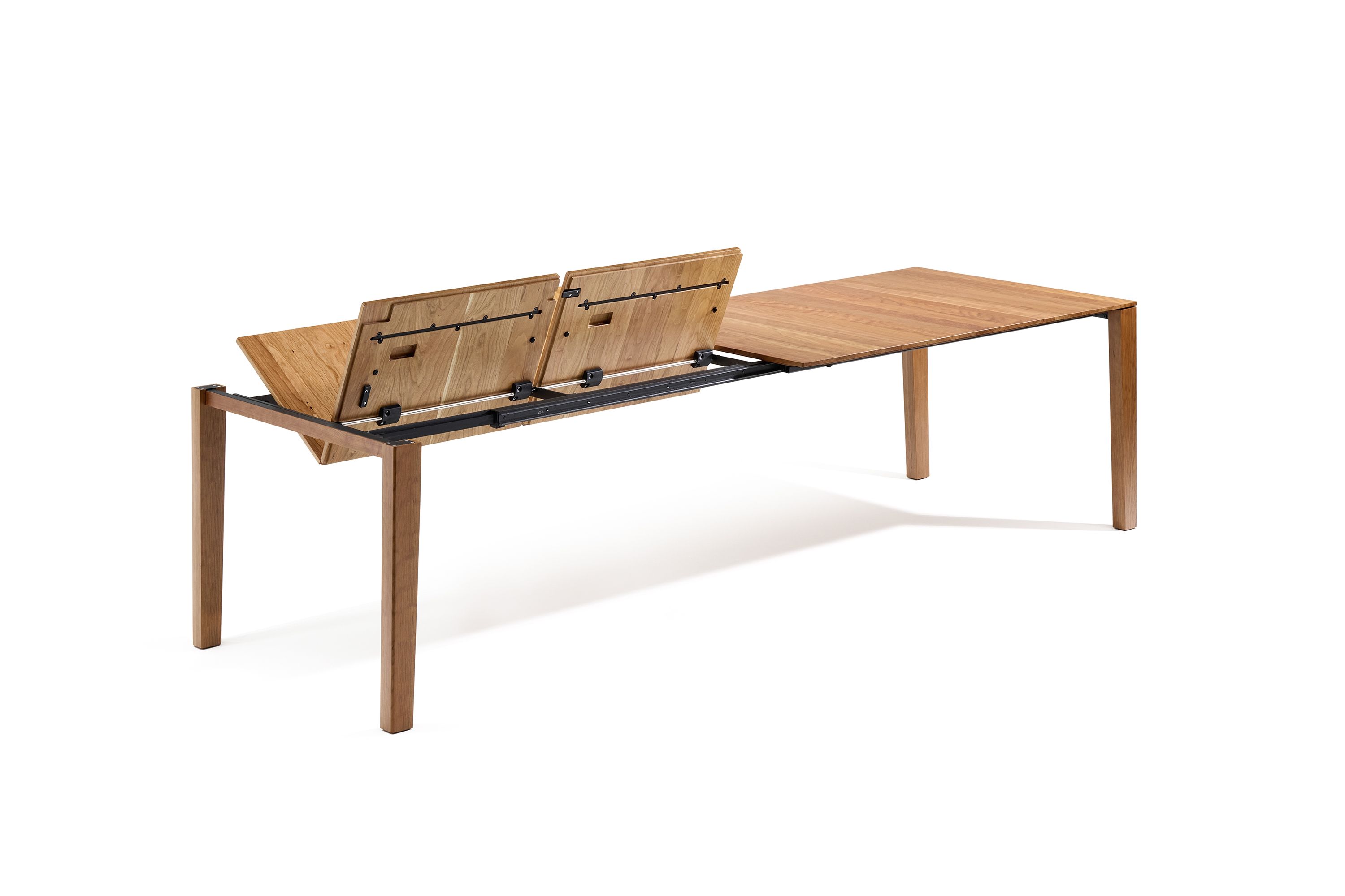Holztisch ausziehbar klein in Kirschbaum - Esstisch Gendt 2