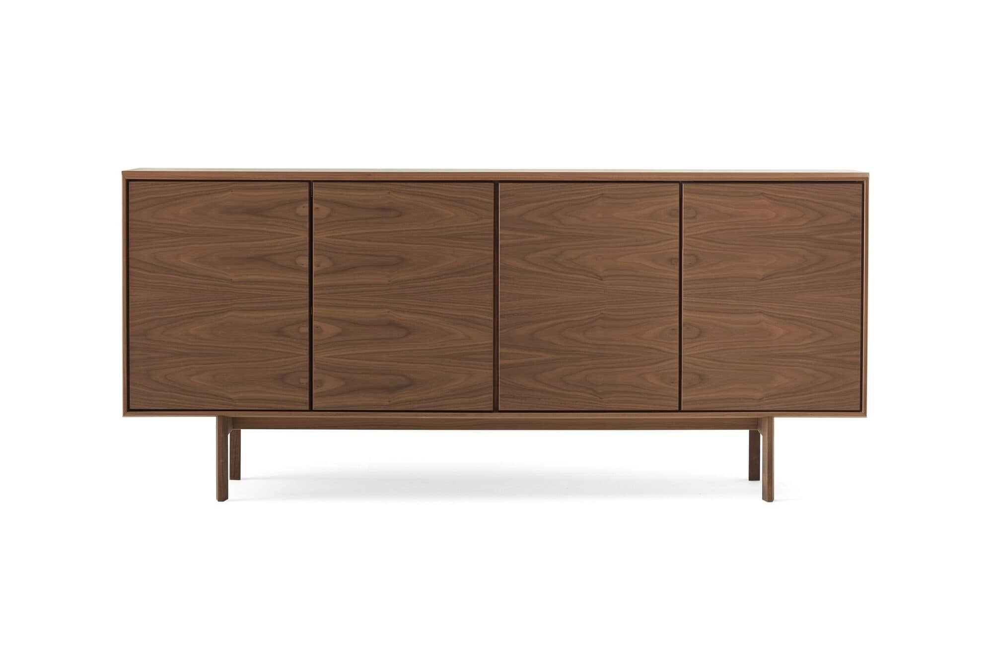 Sideboard 2 tuerig in Nussbaum - Sideboard Farum 3