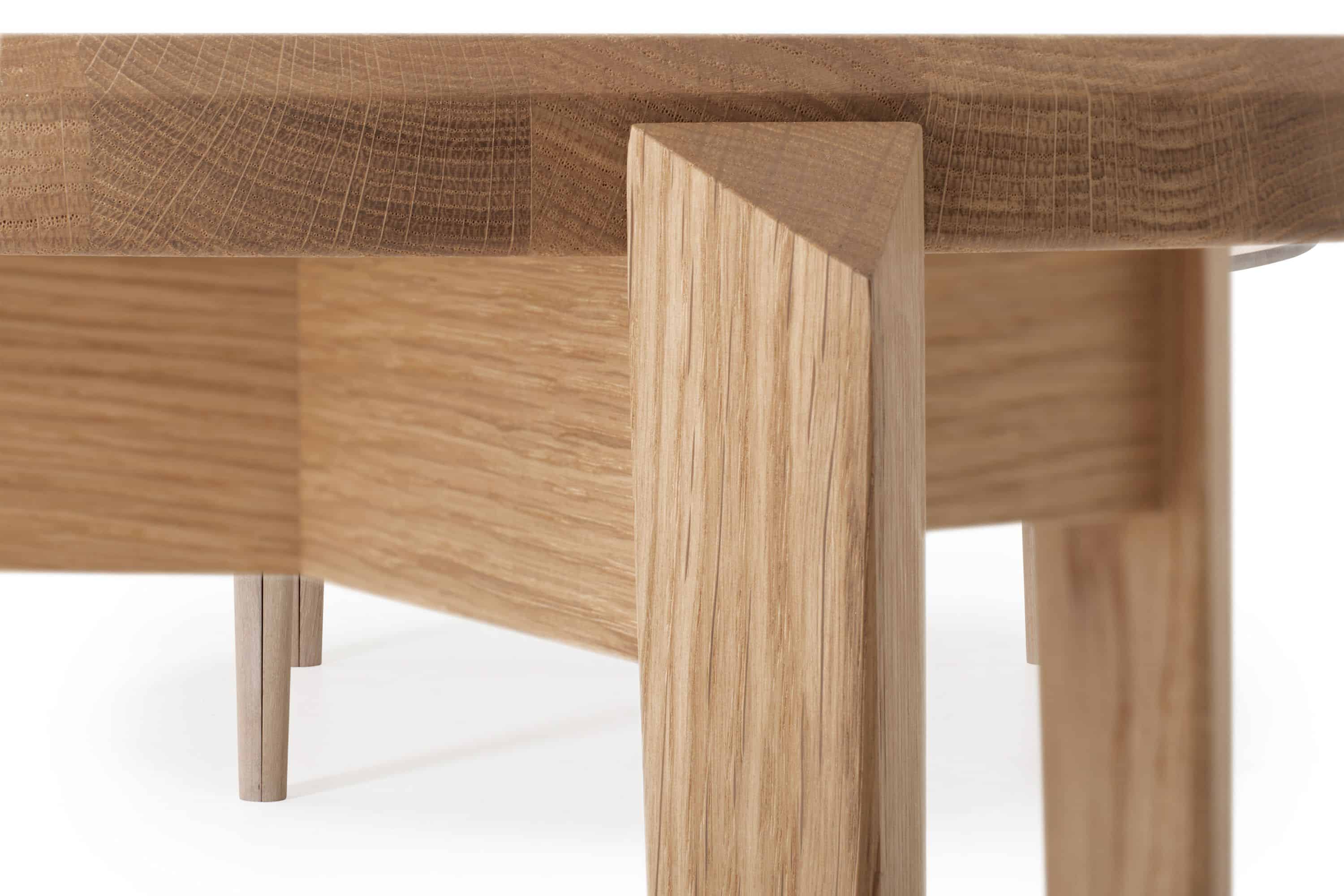 Detailfoto Holzhocker Detailfoto Holzhocker