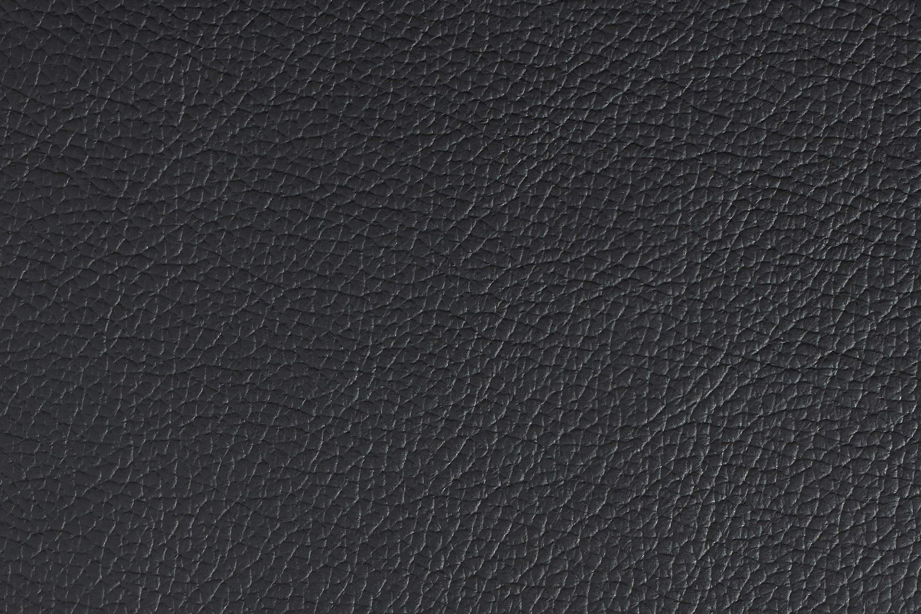 Leder schwarz 0100