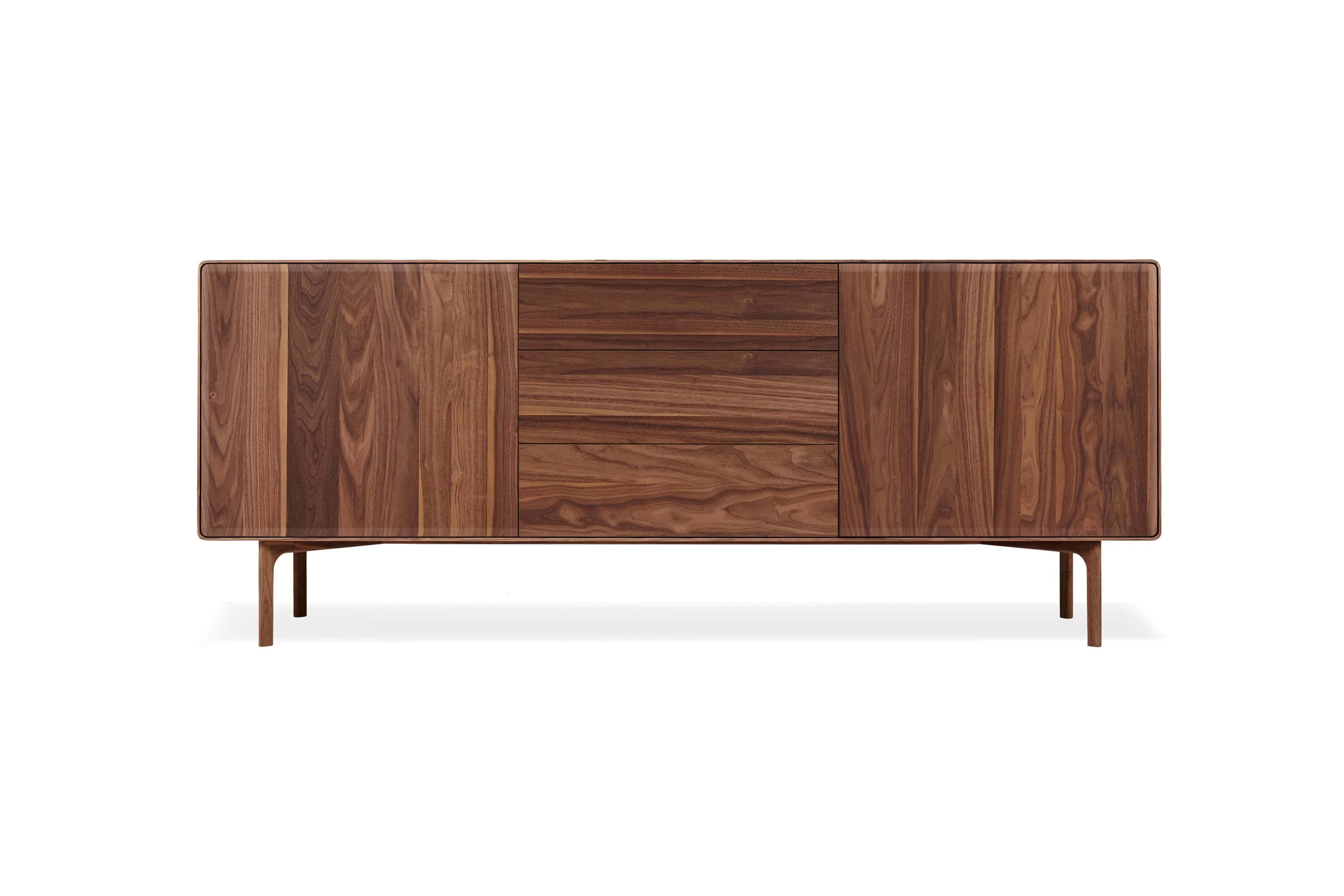 Sideboard konfigurieren in Nussbaum massiv - Sideboard Heerlen