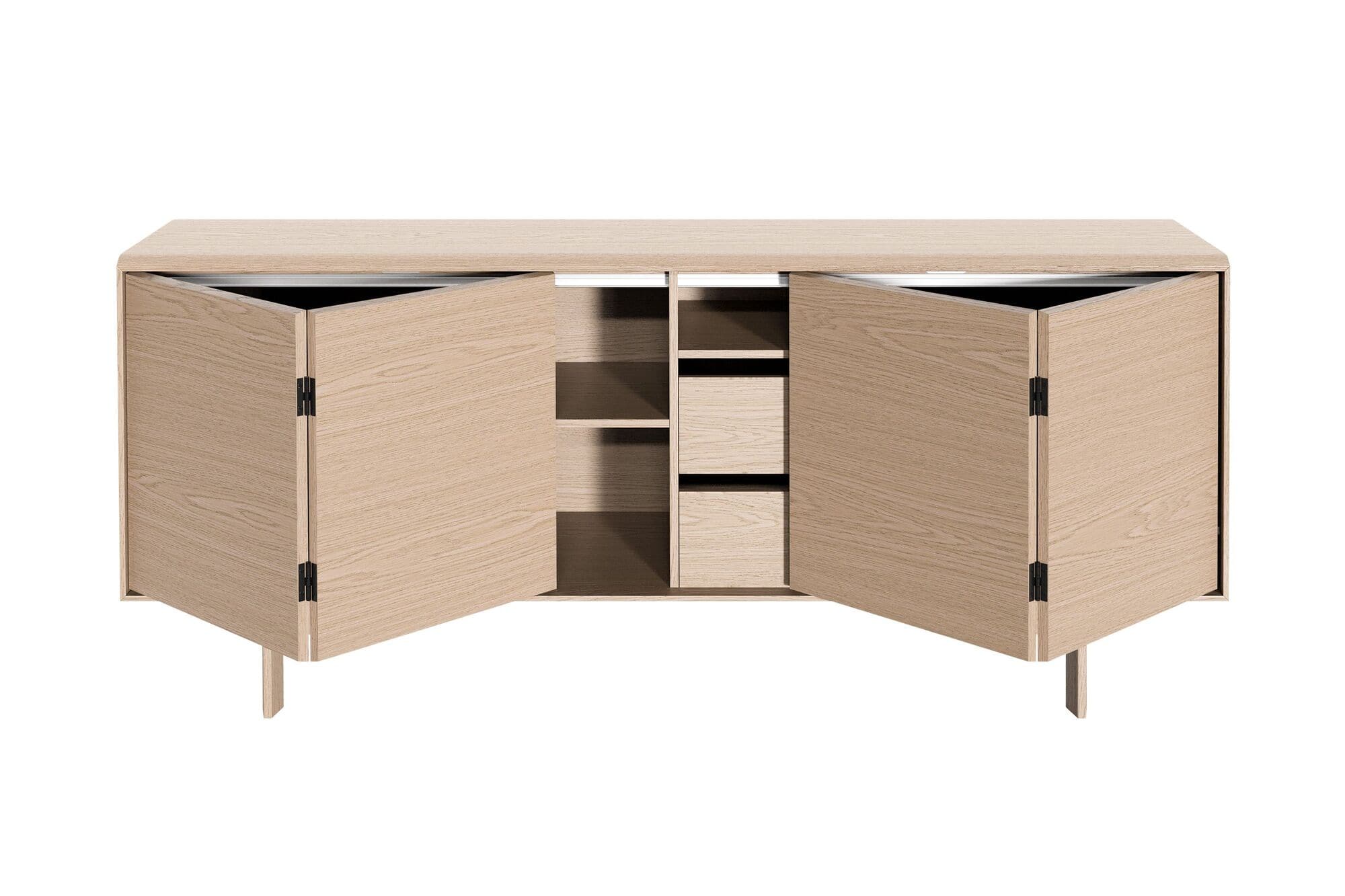 Detailfoto: Schiebetüren Sideboard Farum 3 Detailfoto: Schiebetüren Sideboard Farum 3