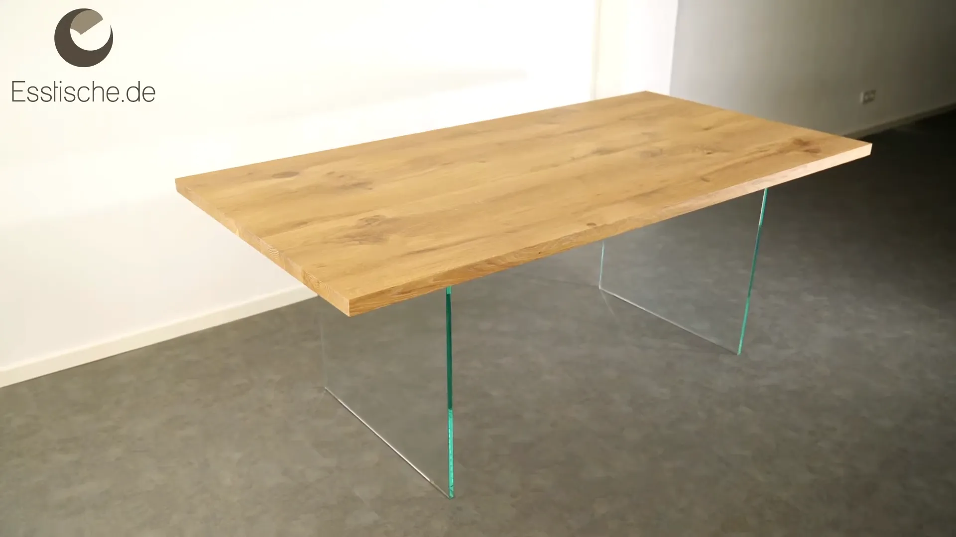 Esstisch mit Glasbeinen - Esstisch Hadir Esstisch mit Glasbeinen - Esstisch Hadir