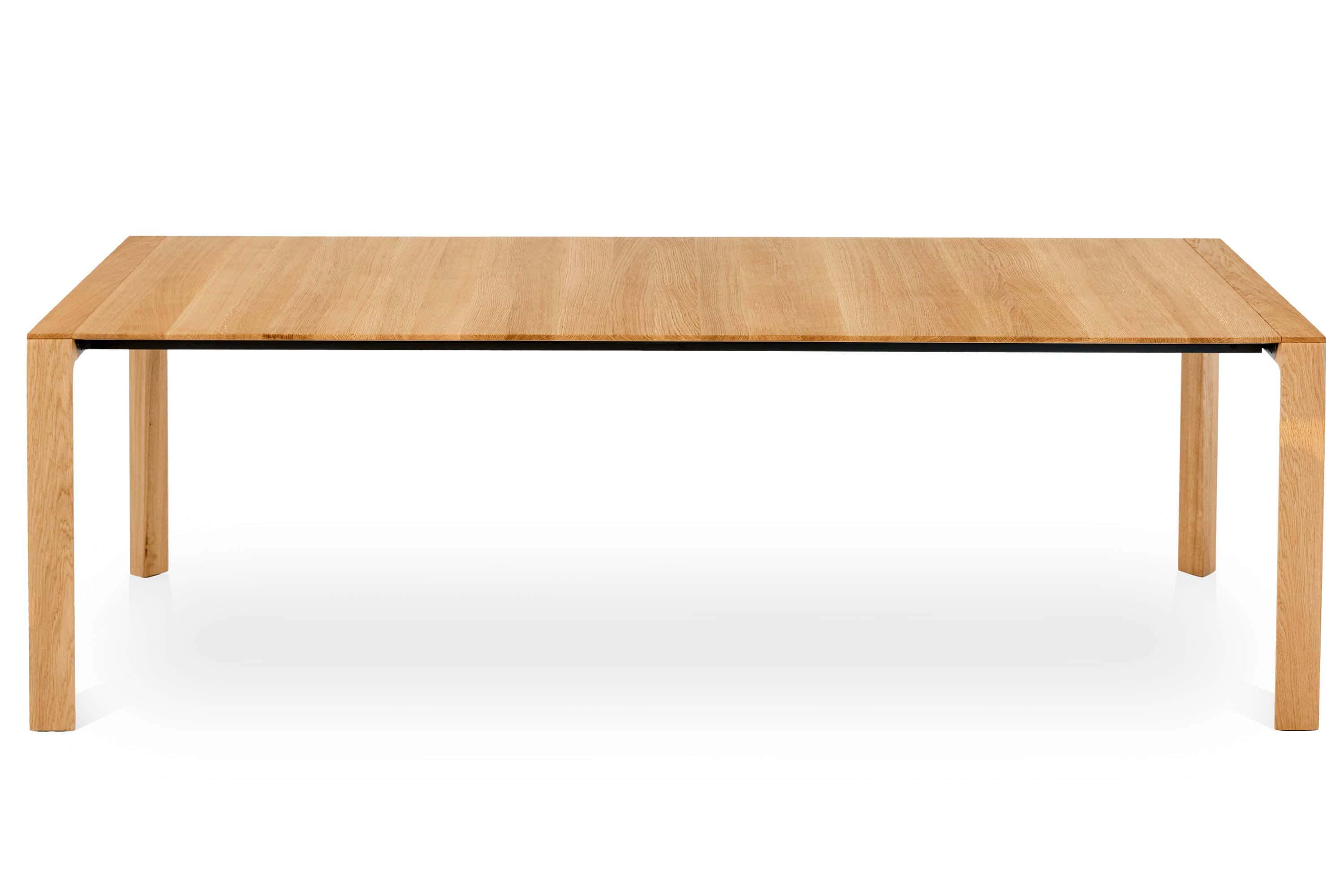 Holztisch ausziehbar Eiche Quermaserung - Nicht ausgezogen - Esstisch Buren Holztisch ausziehbar Eiche Quermaserung - Nicht ausgezogen - Esstisch Buren