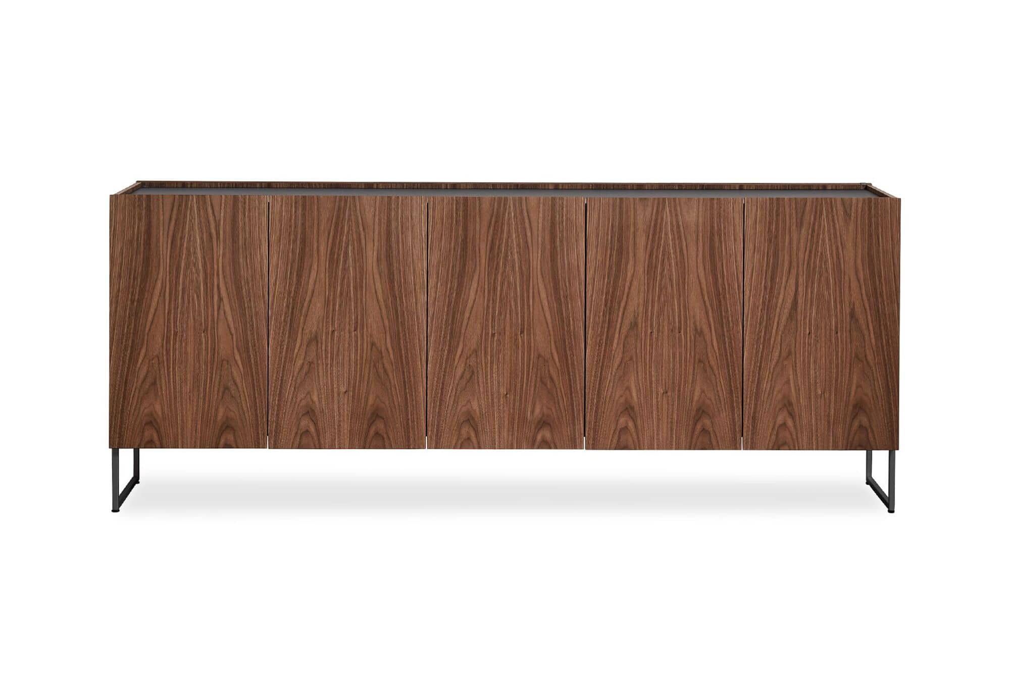 Sideboard Nussbaum 4 tuerig Esszimmer - Sideboard Farum