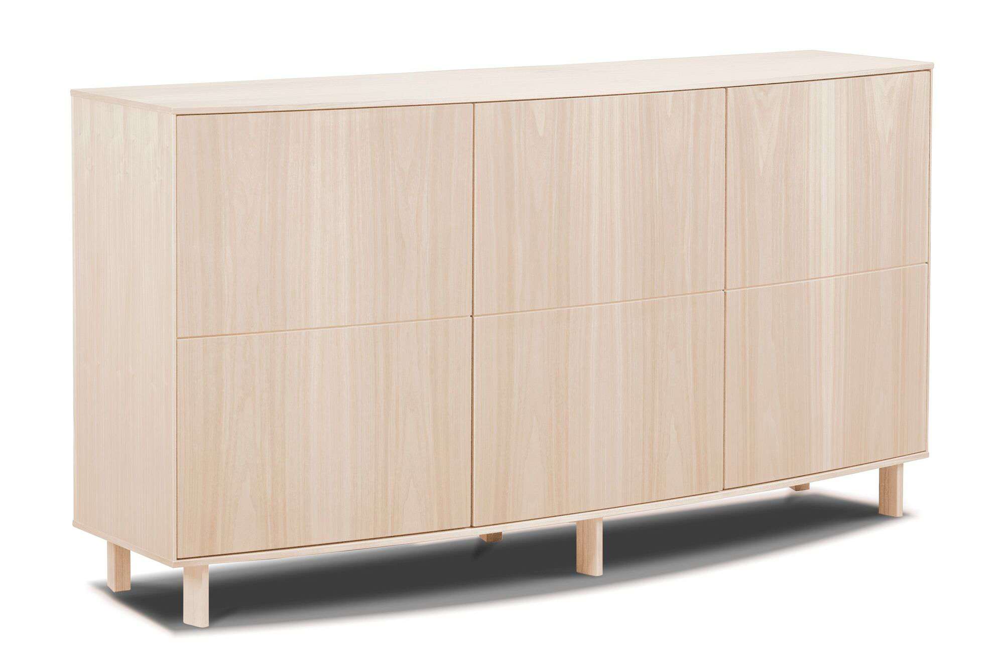 Sideboard 3 türig in Eiche weiss geölt - Sideboarf Farum 2 Sideboard 3 türig in Eiche weiss geölt - Sideboarf Farum 2