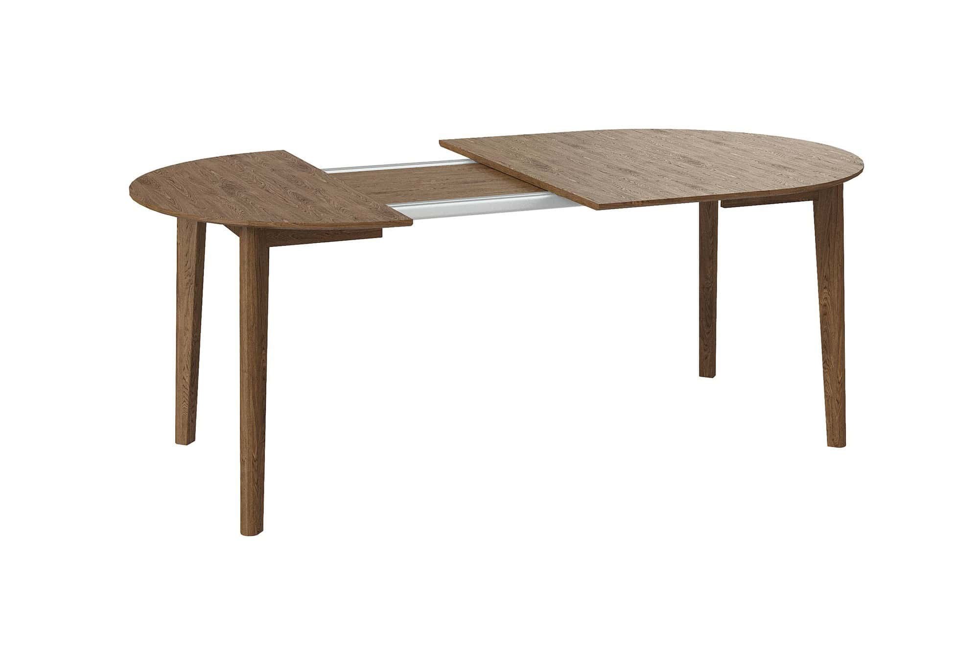 Esszimmertisch rund ausziehbar Nussbaum - Farum rund 2